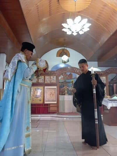 Orthodox church building in Bali